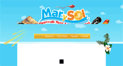 Desktop Screenshot of marysolmoonwalkandparty.com